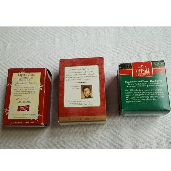 Lot of 3 Hallmark Keepsake Ornaments Christmas - Picture 3 of 7
